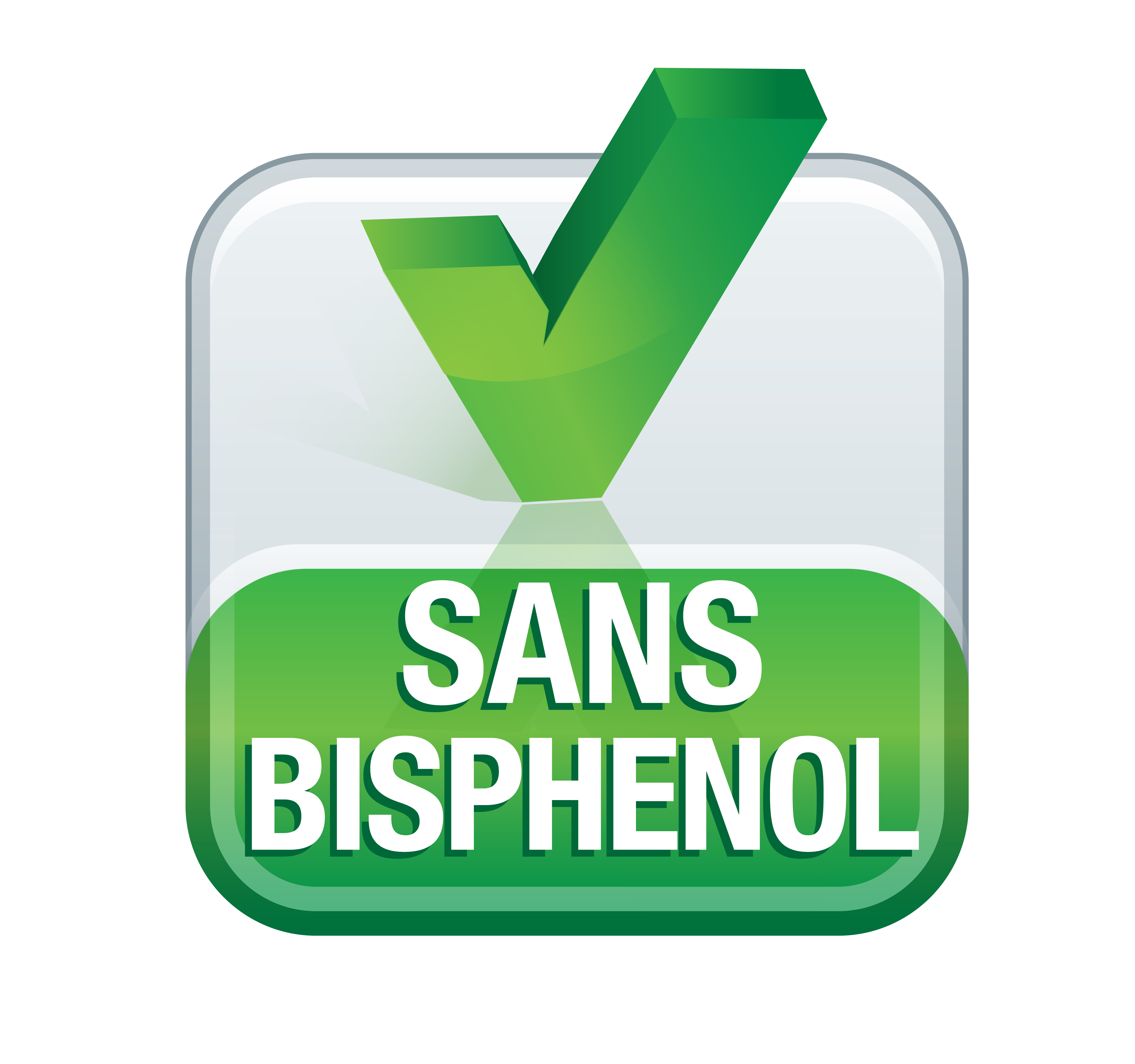 Le logo sans bisphenol
